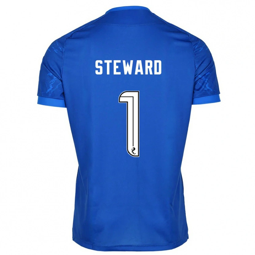 Danxen Kid Toby Steward #1 Blue White Home Jersey 2025/26 T-Shirt