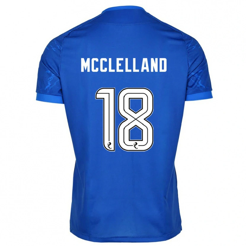 Danxen Kid Sam Mcclelland #18 Blue White Home Jersey 2025/26 T-Shirt