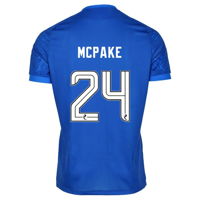 Danxen Kid Josh Mcpake #24 Blue White Home Jersey 2025/26 T-Shirt