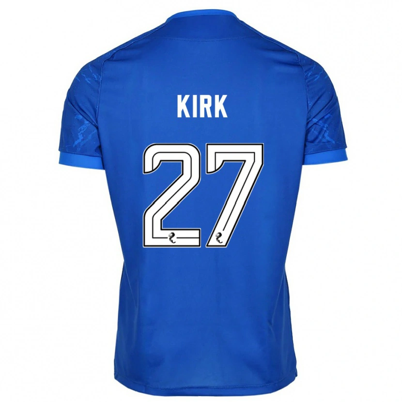Danxen Kid Makenzie Kirk #27 Blue White Home Jersey 2025/26 T-Shirt