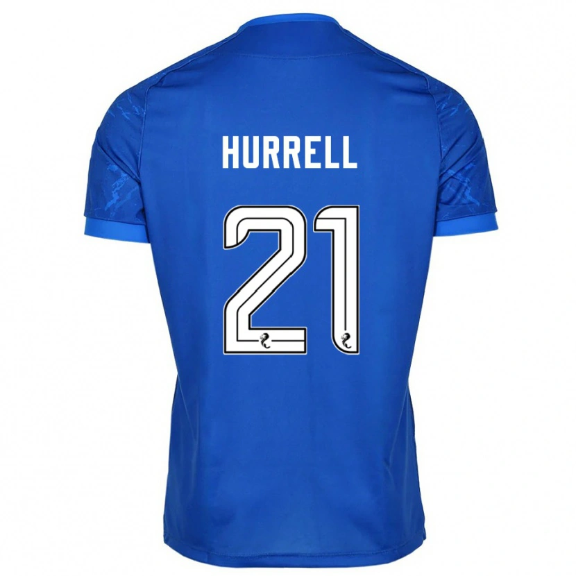 Danxen Kid Olivia Hurrell #21 Blue White Home Jersey 2025/26 T-Shirt