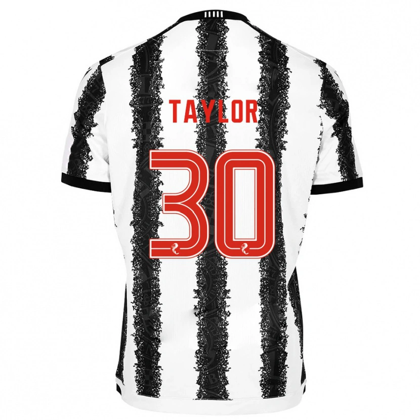 Danxen Kid Fraser Taylor #30 White Black Home Jersey 2025/26 T-Shirt