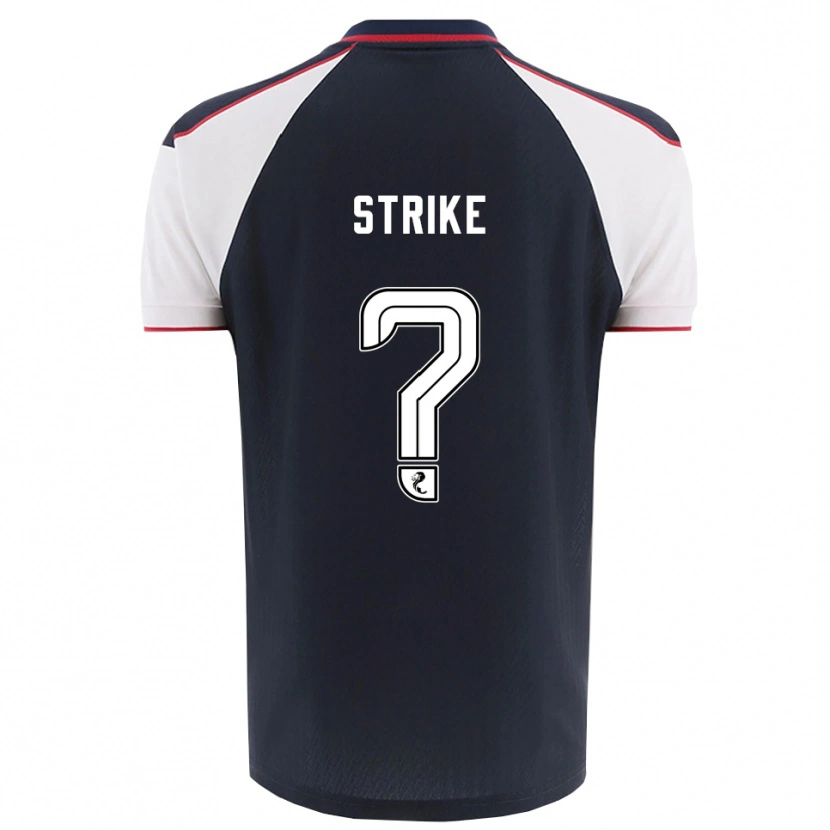 Danxen Kid Ally Strike #0 Navy White Home Jersey 2025/26 T-Shirt