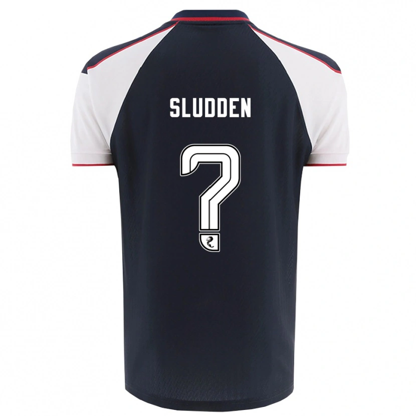 Danxen Kid Erin Sludden #0 Navy White Home Jersey 2025/26 T-Shirt