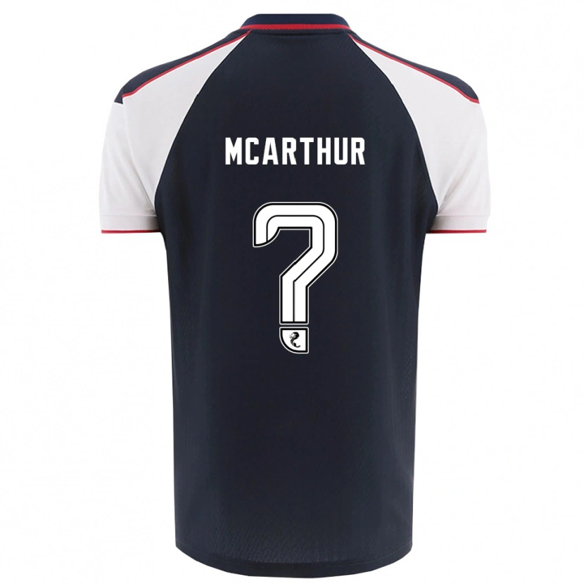 Danxen Kid Lucy Mcarthur #0 Navy White Home Jersey 2025/26 T-Shirt