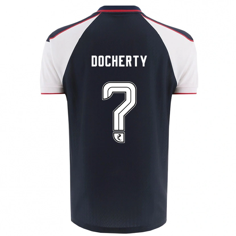 Danxen Kid Rachel Docherty #0 Navy White Home Jersey 2025/26 T-Shirt