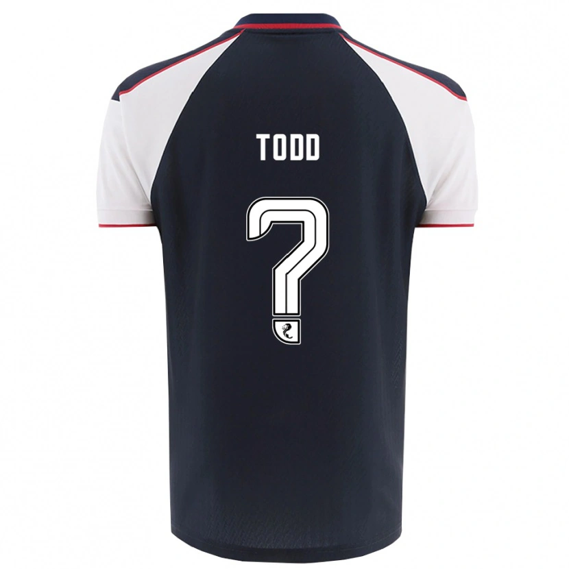 Danxen Kid Shannon Todd #0 Navy White Home Jersey 2025/26 T-Shirt