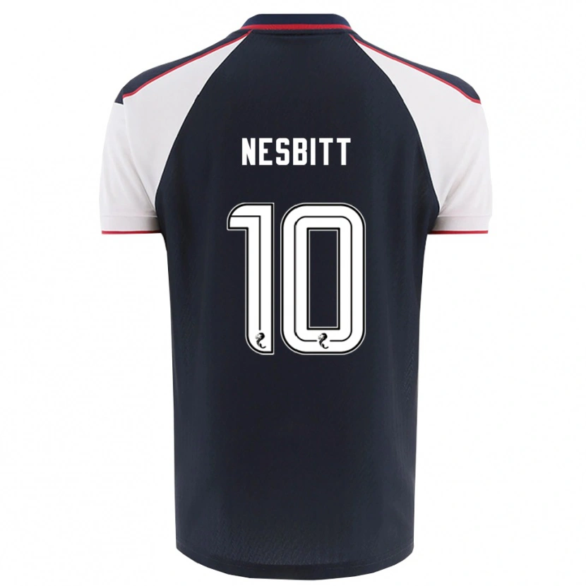 Danxen Kid Aidan Nesbitt #10 Navy White Home Jersey 2025/26 T-Shirt