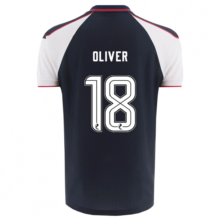Danxen Kid Gary Oliver #18 Navy White Home Jersey 2025/26 T-Shirt