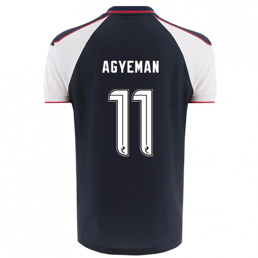 Danxen Kid Alfie Agyeman #11 Navy White Home Jersey 2025/26 T-Shirt