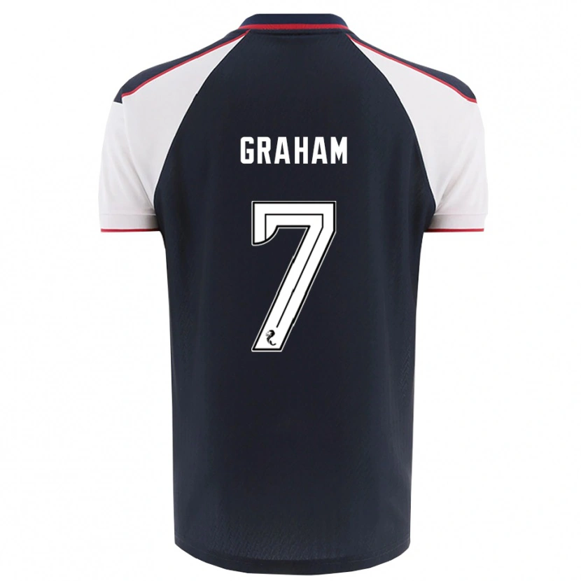 Danxen Kid Brian Graham #7 Navy White Home Jersey 2025/26 T-Shirt