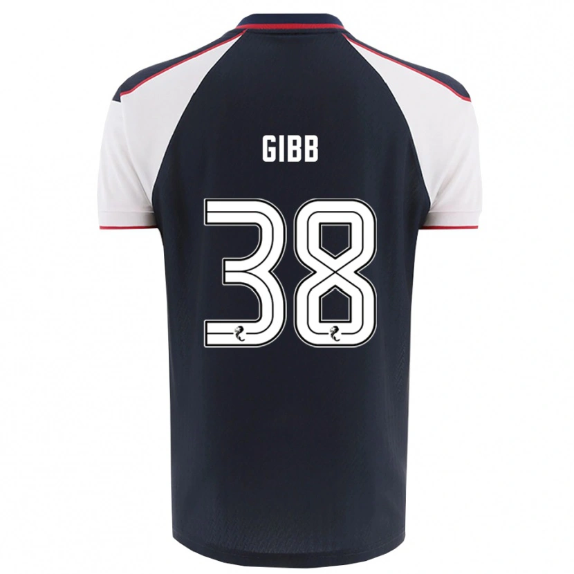 Danxen Kid Thomas Gibb #38 Navy White Home Jersey 2025/26 T-Shirt