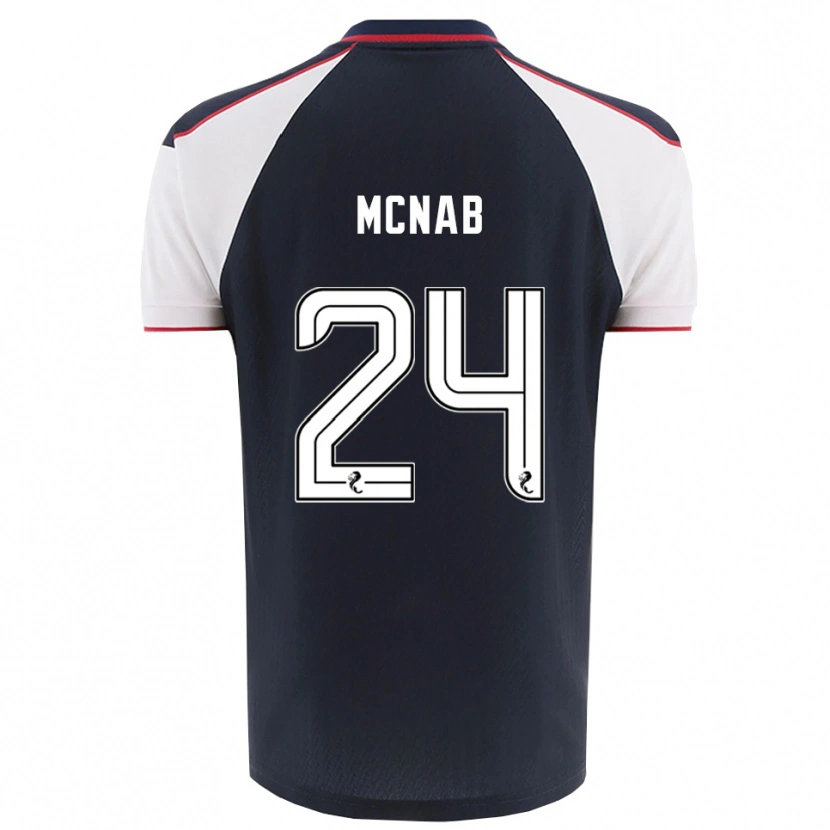 Danxen Kid Cameron Mcnab #24 Navy White Home Jersey 2025/26 T-Shirt