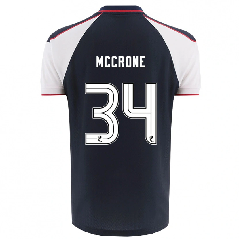 Danxen Kid Caelan Mccrone #34 Navy White Home Jersey 2025/26 T-Shirt
