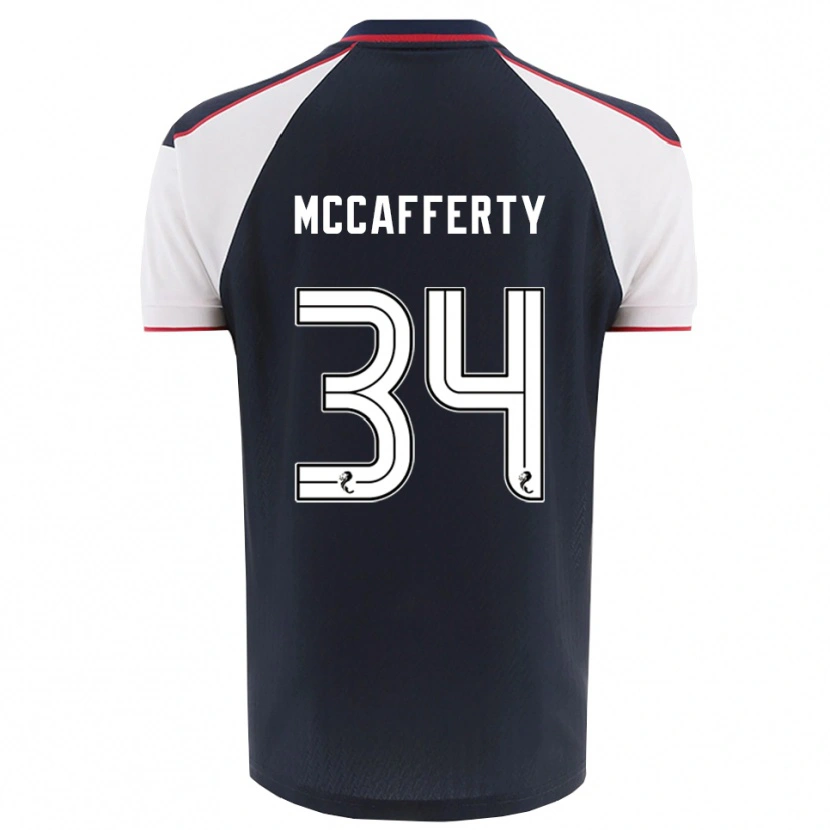Danxen Kid Flynn Mccafferty #34 Navy White Home Jersey 2025/26 T-Shirt