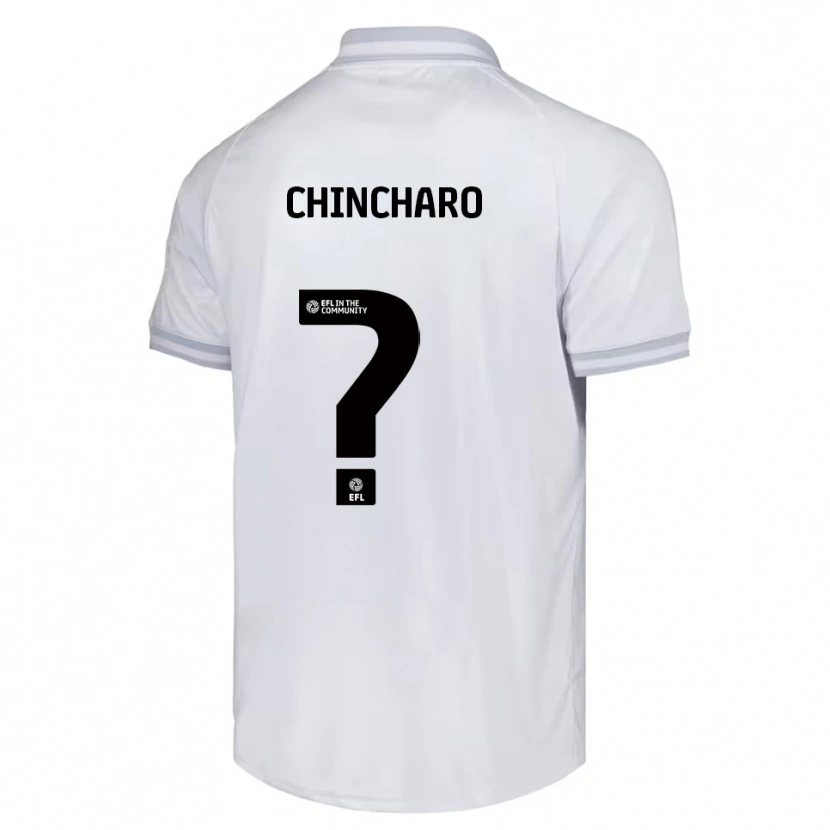 Danxen Kid Victoria Chincharo #0 White Gray Black Away Jersey 2025/26 T-Shirt
