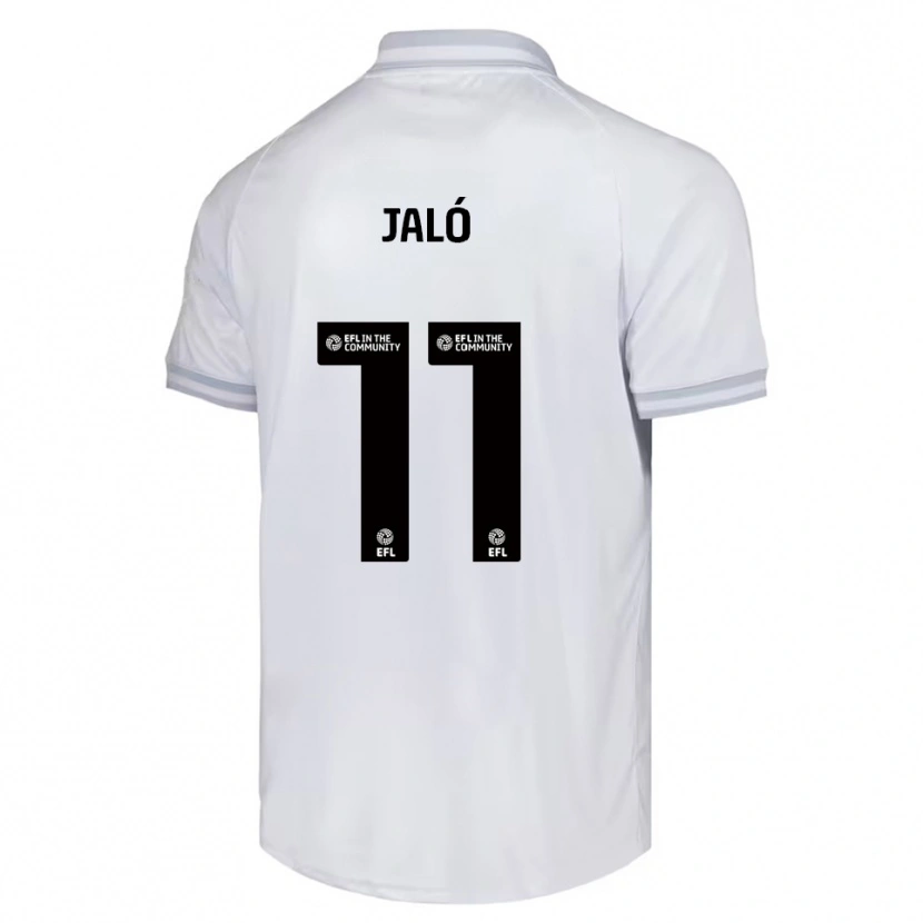 Danxen Kid Fábio Jaló #11 White Gray Black Away Jersey 2025/26 T-Shirt