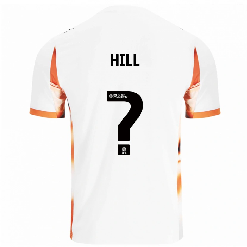 Danxen Kid Tyler Hill #0 White Orange Black Away Jersey 2025/26 T-Shirt