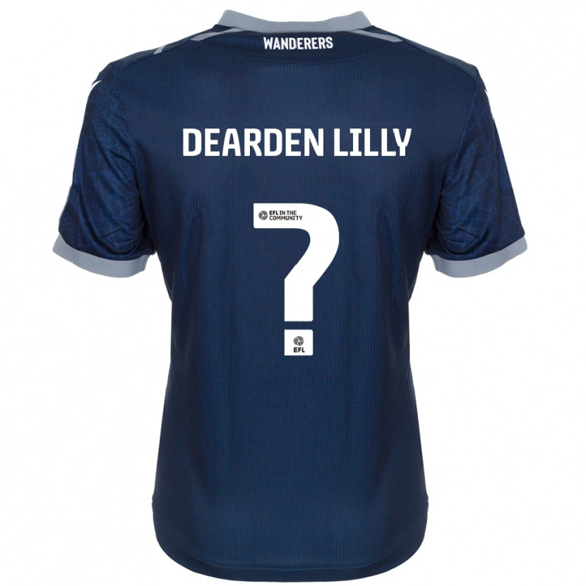 Danxen Kid Jessica Dearden-Lilly #0 Navy Gray Away Jersey 2025/26 T-Shirt
