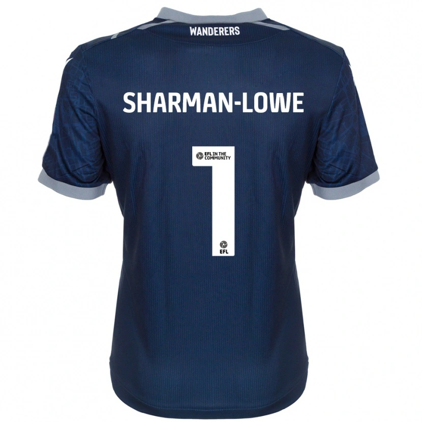 Danxen Kid Teddy Sharman-Lowe #1 Navy Gray Away Jersey 2025/26 T-Shirt