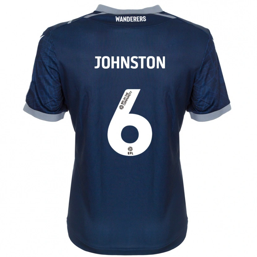 Danxen Kid George Johnston #6 Navy Gray Away Jersey 2025/26 T-Shirt