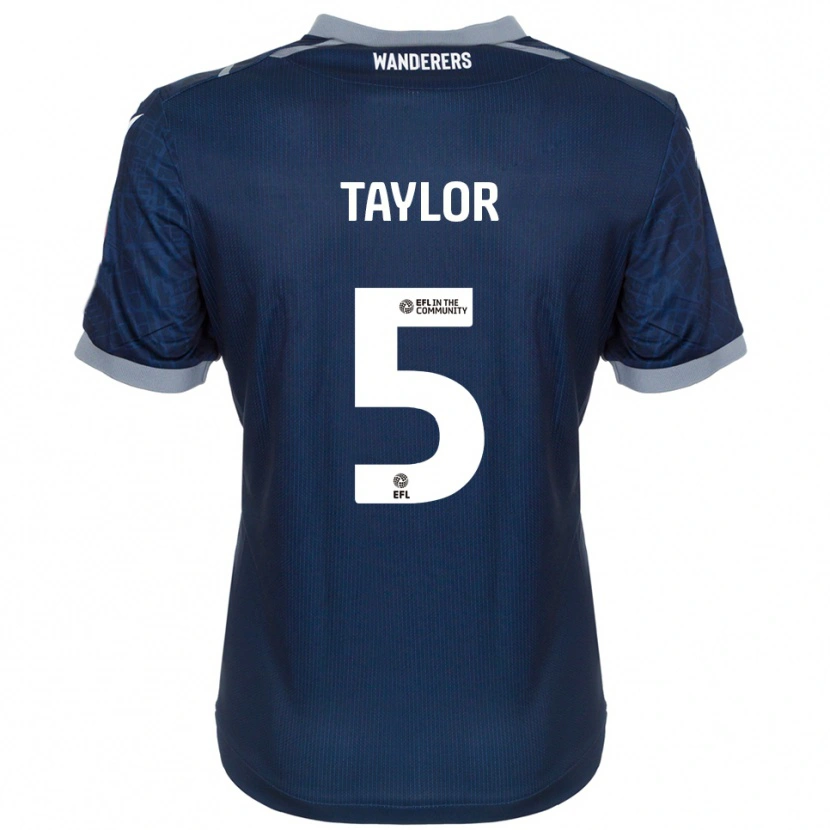 Danxen Kid Richard Taylor #5 Navy Gray Away Jersey 2025/26 T-Shirt