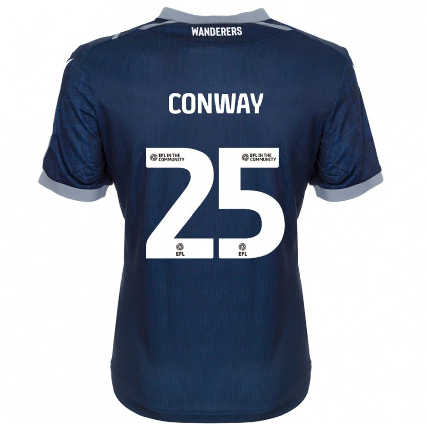 Danxen Kid Max Conway #25 Navy Gray Away Jersey 2025/26 T-Shirt