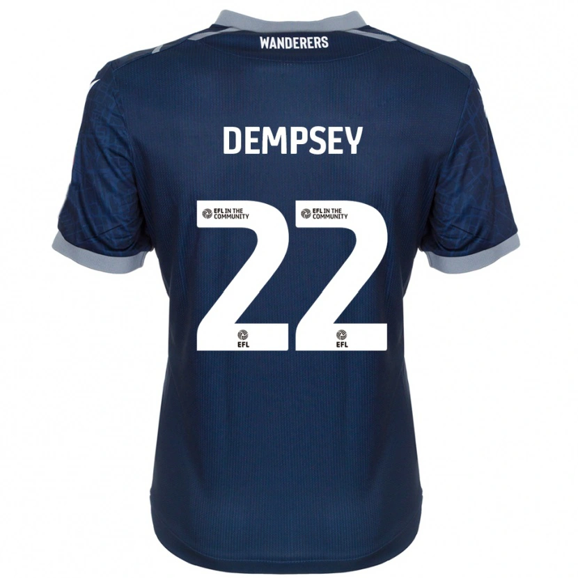 Danxen Kid Kyle Dempsey #22 Navy Gray Away Jersey 2025/26 T-Shirt