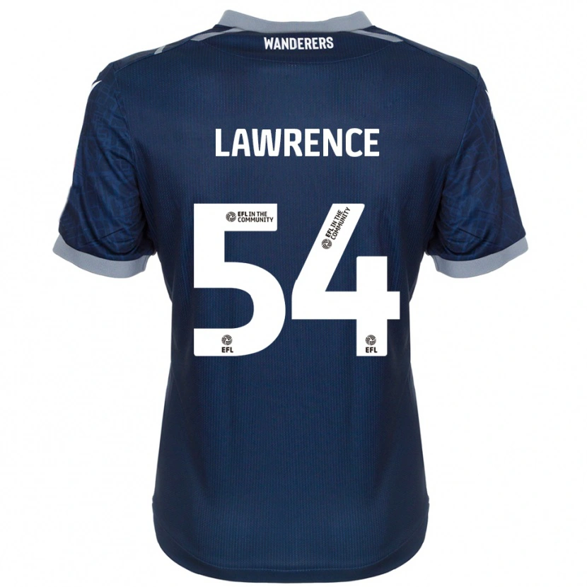 Danxen Kid Daeshon Lawrence #54 Navy Gray Away Jersey 2025/26 T-Shirt