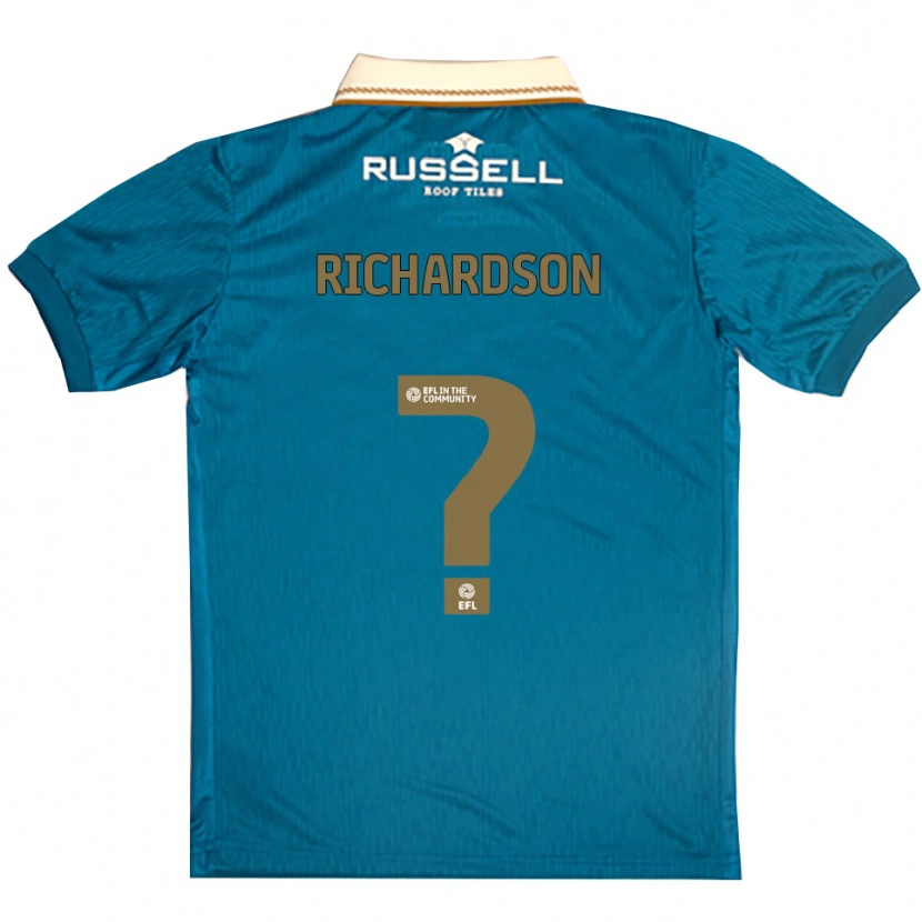 Danxen Kid Matty Richardson #0 Sky Blue White Away Jersey 2025/26 T-Shirt