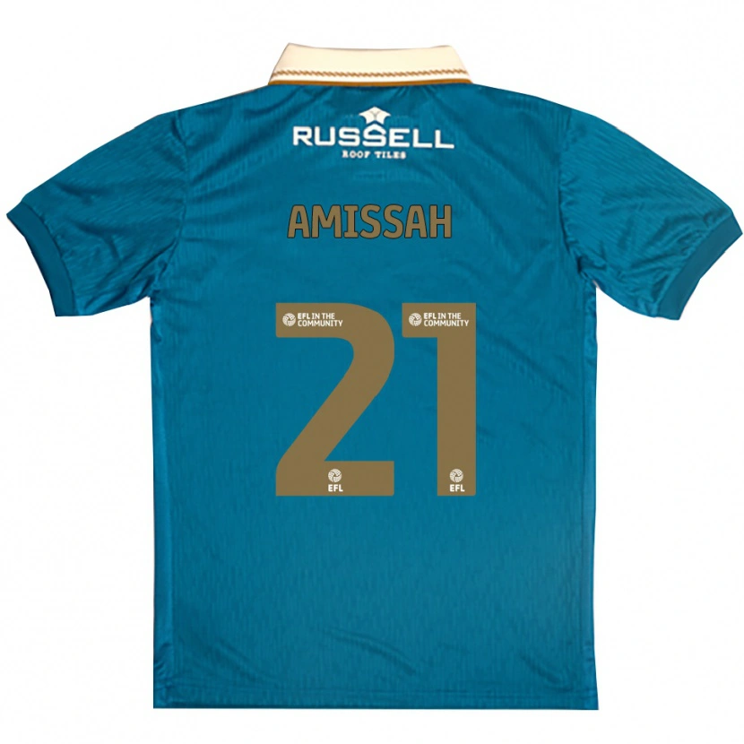 Danxen Kid Jordan Amissah #21 Sky Blue White Away Jersey 2025/26 T-Shirt