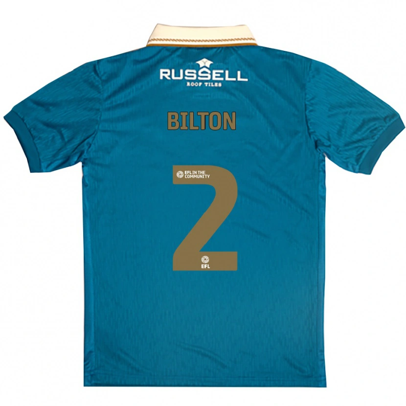 Danxen Kid Kye Bilton #2 Sky Blue White Away Jersey 2025/26 T-Shirt