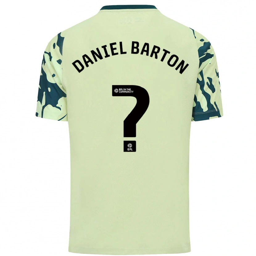 Danxen Kid Daniel Barton #0 Dark Green Away Jersey 2025/26 T-Shirt
