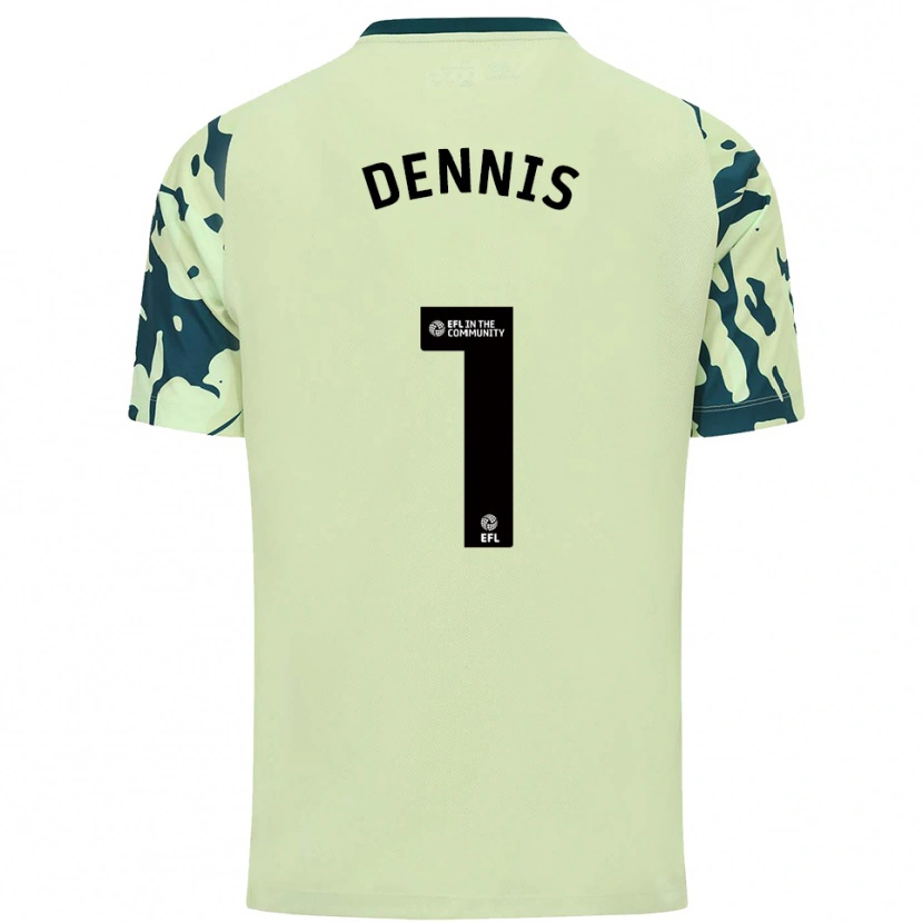 Danxen Kid Jake Dennis #1 Dark Green Away Jersey 2025/26 T-Shirt