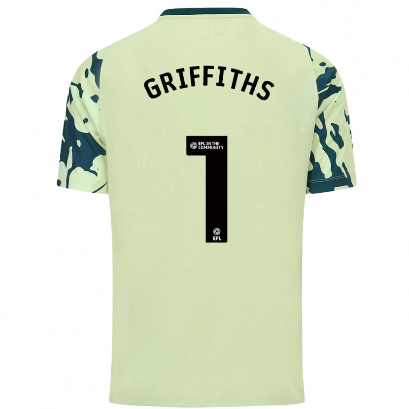 Danxen Kid Ewan Griffiths #1 Dark Green Away Jersey 2025/26 T-Shirt