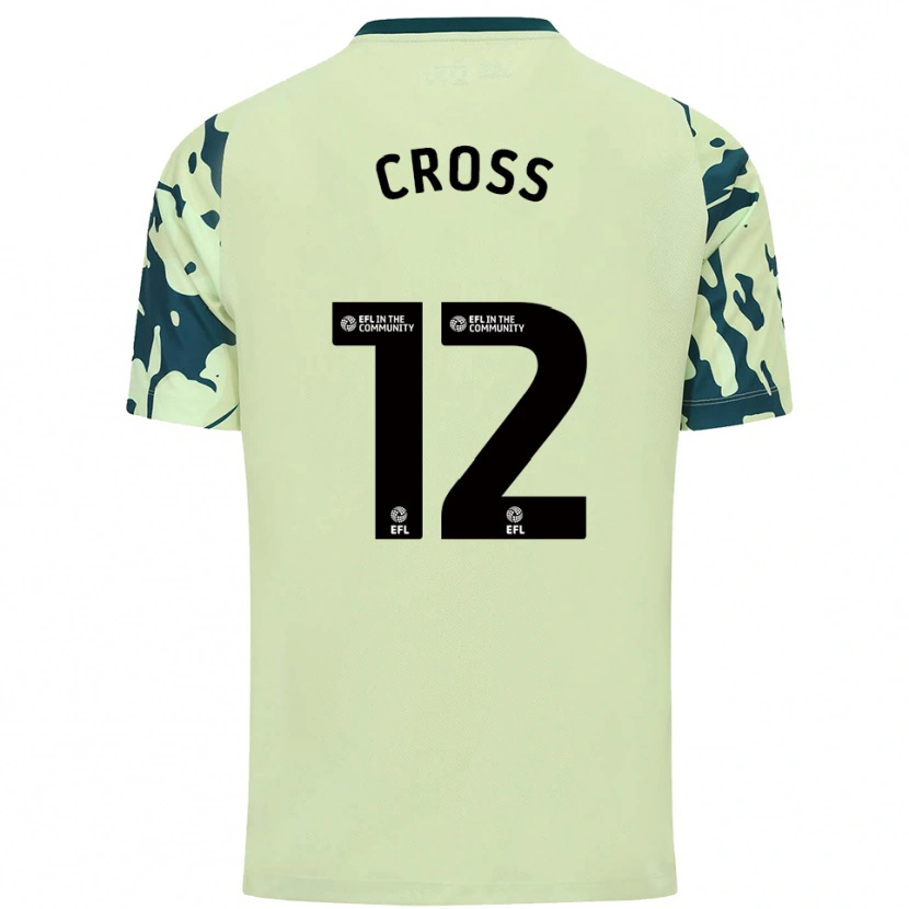 Danxen Kid Alex Cross #12 Dark Green Away Jersey 2025/26 T-Shirt