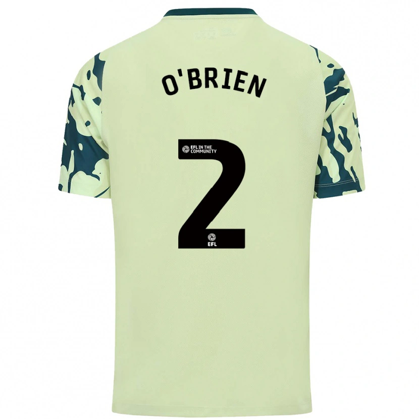 Danxen Kid Charlie O'brien #2 Dark Green Away Jersey 2025/26 T-Shirt