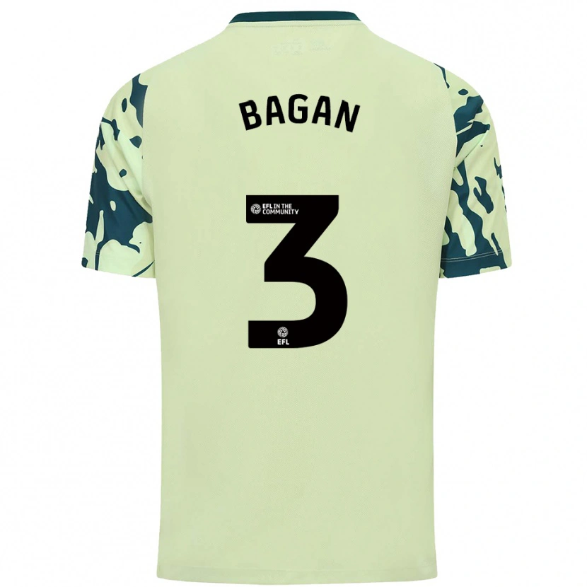 Danxen Kid Joel Bagan #3 Dark Green Away Jersey 2025/26 T-Shirt