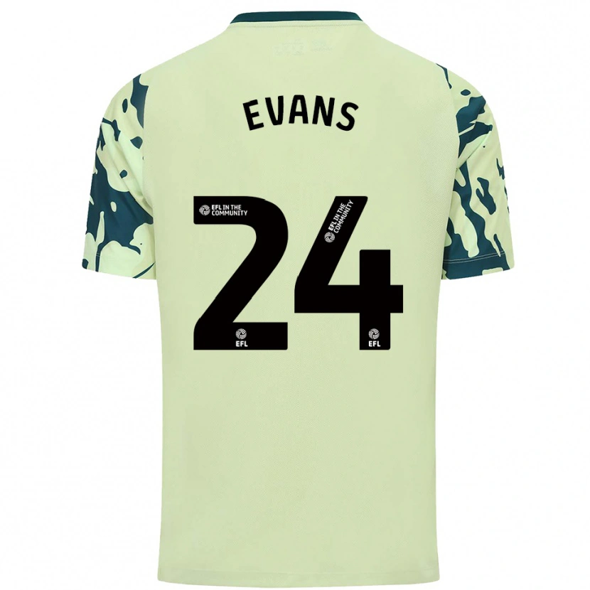 Danxen Kid Helen Evans #24 Dark Green Away Jersey 2025/26 T-Shirt