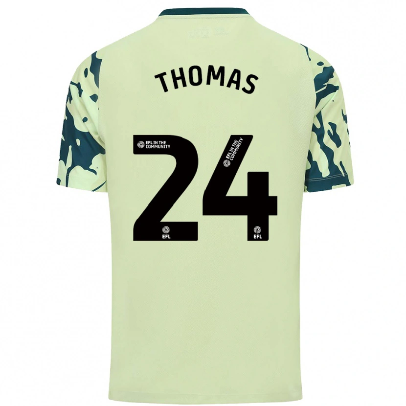 Danxen Kid Seren Thomas #24 Dark Green Away Jersey 2025/26 T-Shirt