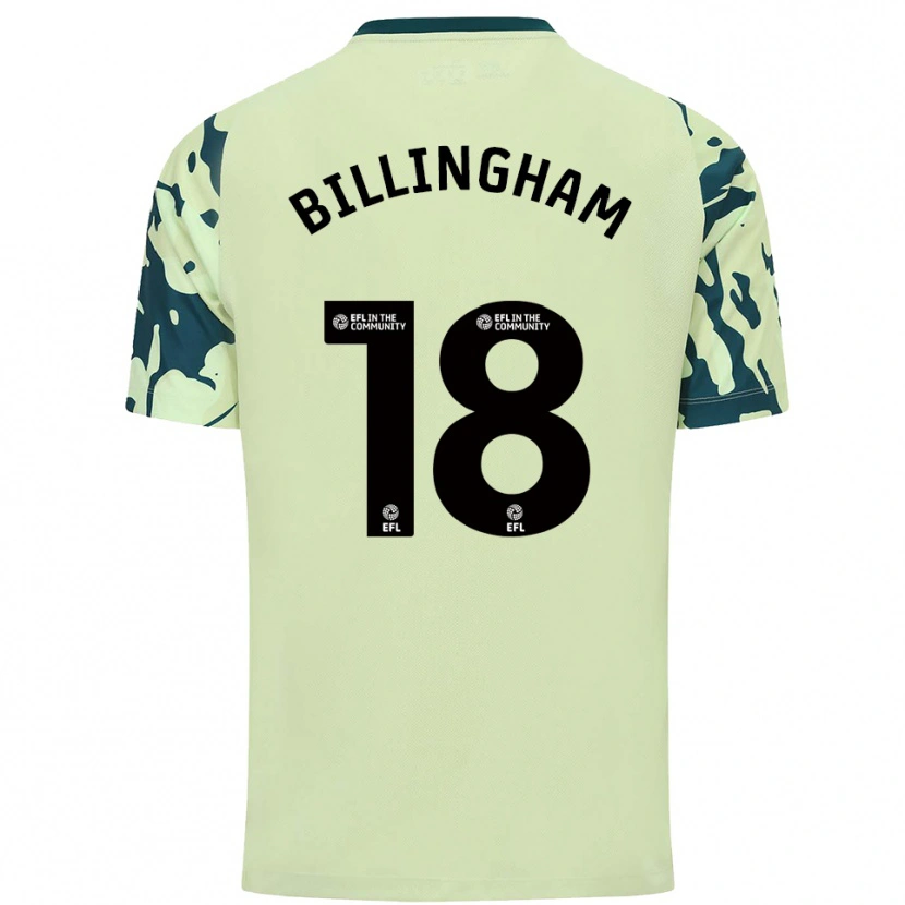 Danxen Kid Lily Billingham #18 Dark Green Away Jersey 2025/26 T-Shirt