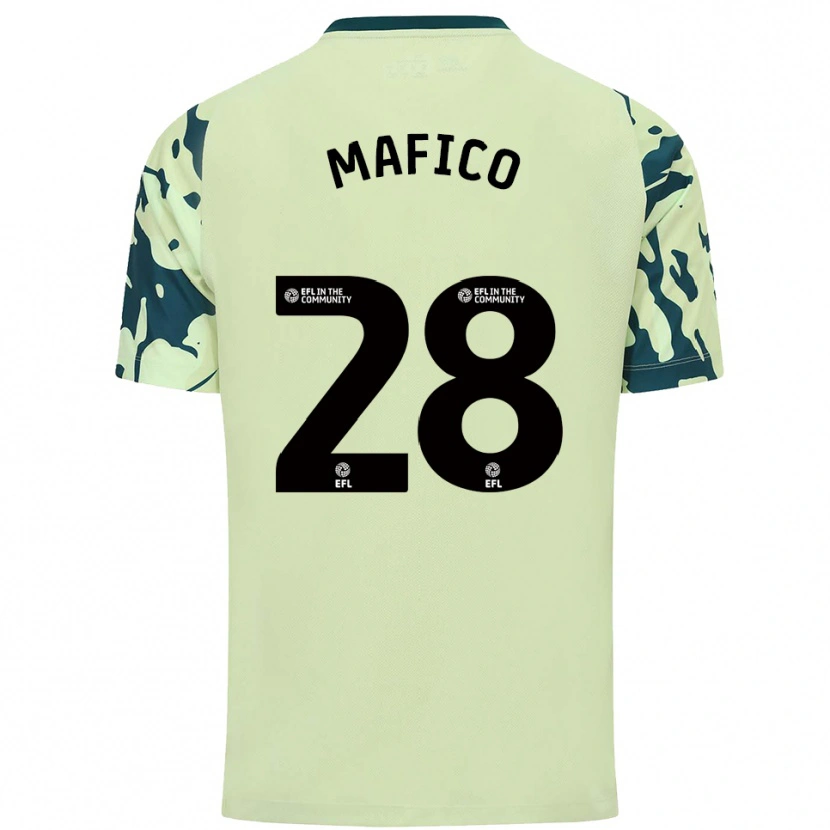 Danxen Kid Dakarai Mafico #28 Dark Green Away Jersey 2025/26 T-Shirt