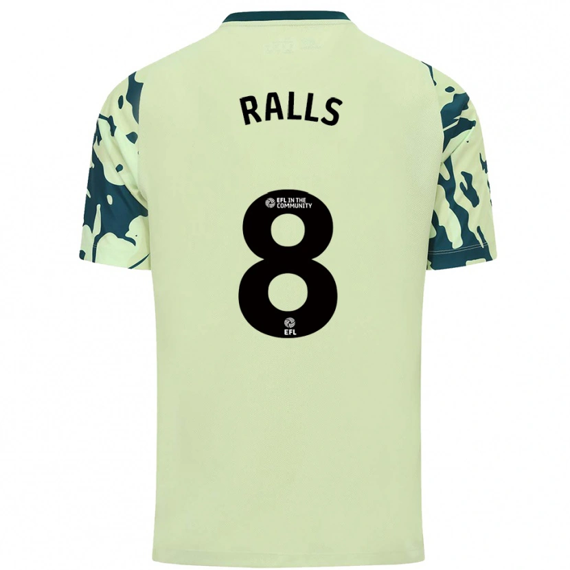 Danxen Kid Joe Ralls #8 Dark Green Away Jersey 2025/26 T-Shirt