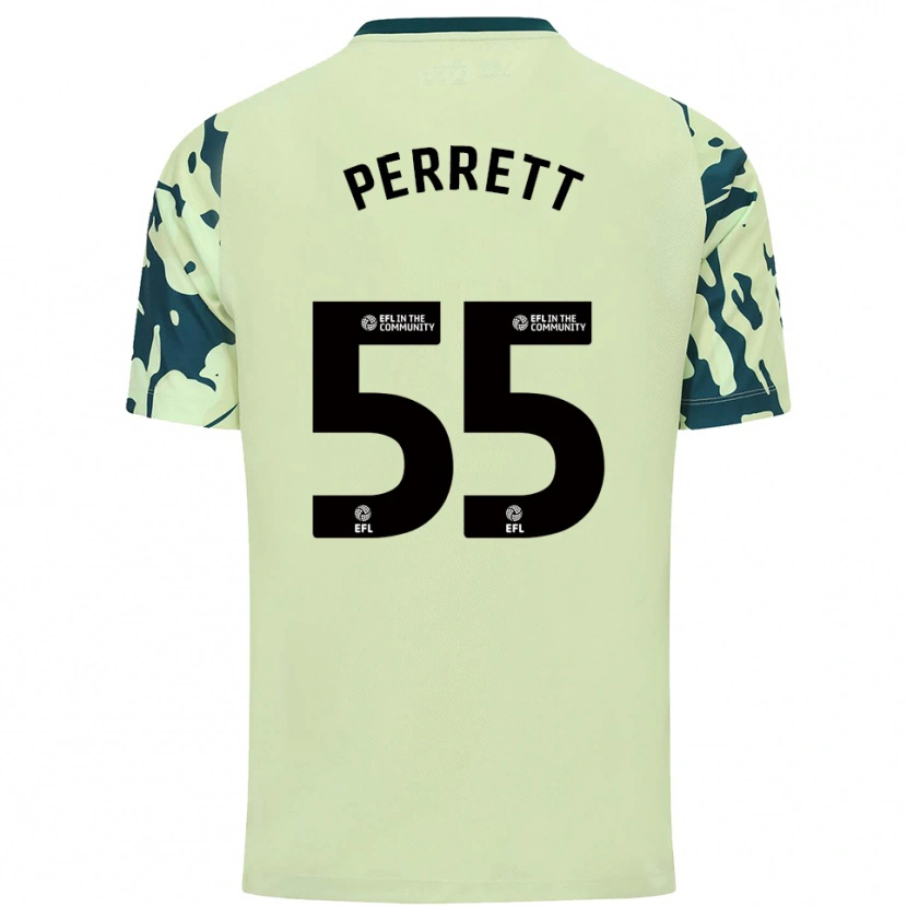 Danxen Kid Troy Perrett #55 Dark Green Away Jersey 2025/26 T-Shirt