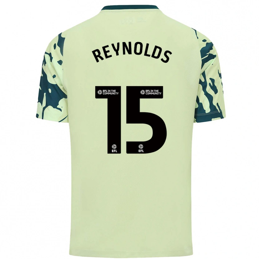 Danxen Kid Oliver Reynolds #15 Dark Green Away Jersey 2025/26 T-Shirt