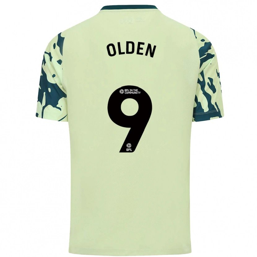 Danxen Kid Mackenzie Olden #9 Dark Green Away Jersey 2025/26 T-Shirt