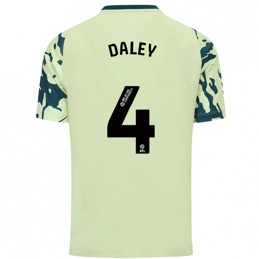 Danxen Kid Hannah Daley #4 Dark Green Away Jersey 2025/26 T-Shirt