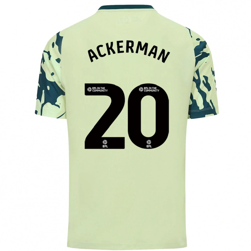 Danxen Kid Mali Ackerman #20 Dark Green Away Jersey 2025/26 T-Shirt