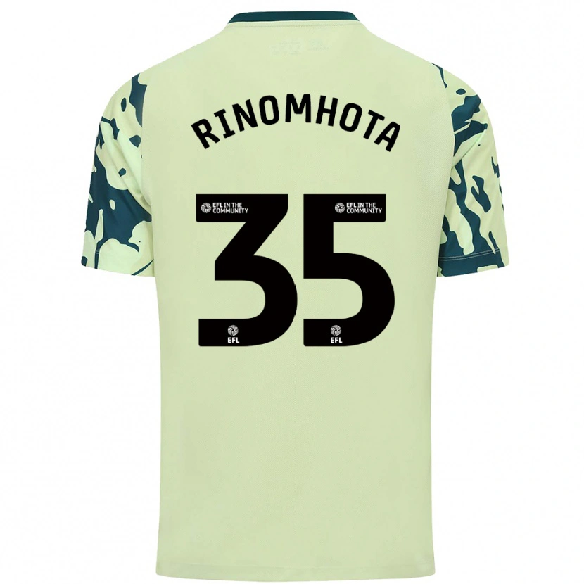 Danxen Kid Andy Rinomhota #35 Dark Green Away Jersey 2025/26 T-Shirt