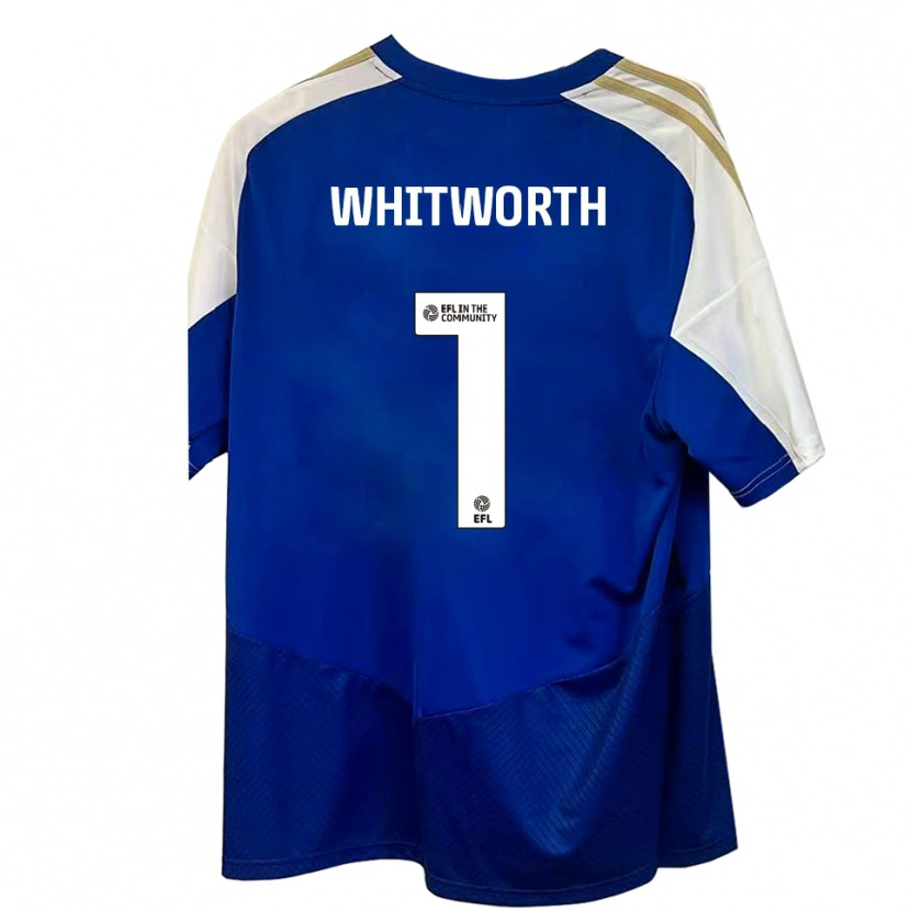 Danxen Kid Joe Whitworth #1 Blue White Gold Away Jersey 2025/26 T-Shirt